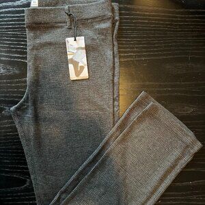 Betabrand dress/work yoga pants gray plaid never worn XL petite